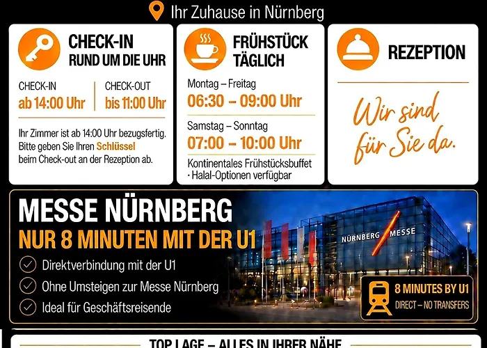 Hotel Central City Hbf Nürnberg Garni